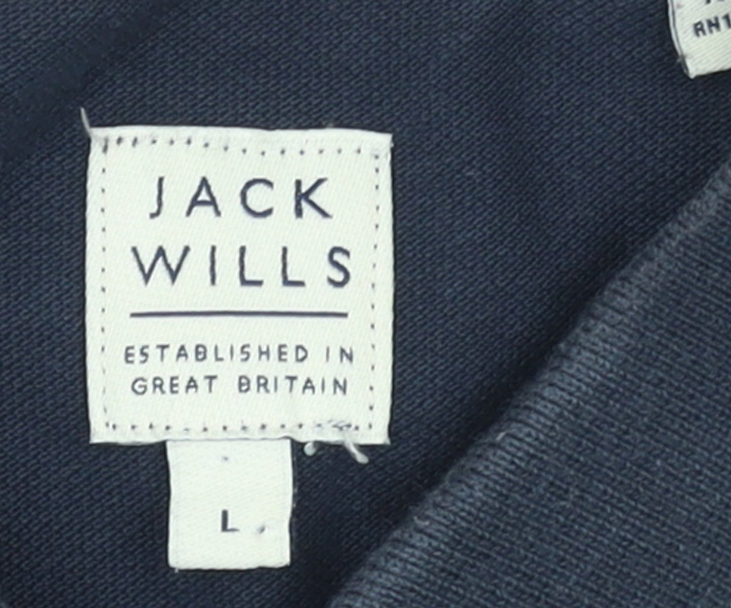 Mens UK Size L Jack Wills 100% Cotton Polo Shirt