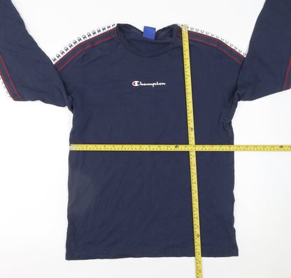 Mens UK Size L Champion Blue  T-Shirt