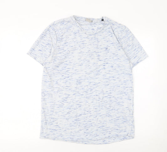 Jack & Jones Men's Multicoloured L Crew Neck Short Sleeve T-Shirt