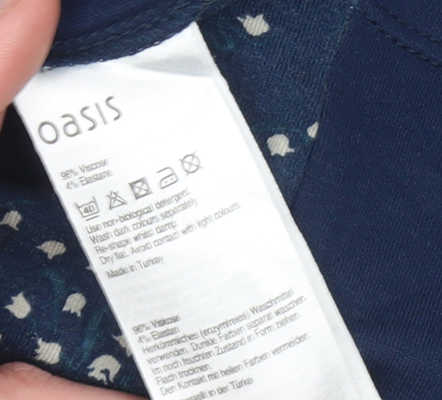 Womens UK Size S Oasis Shift Dress