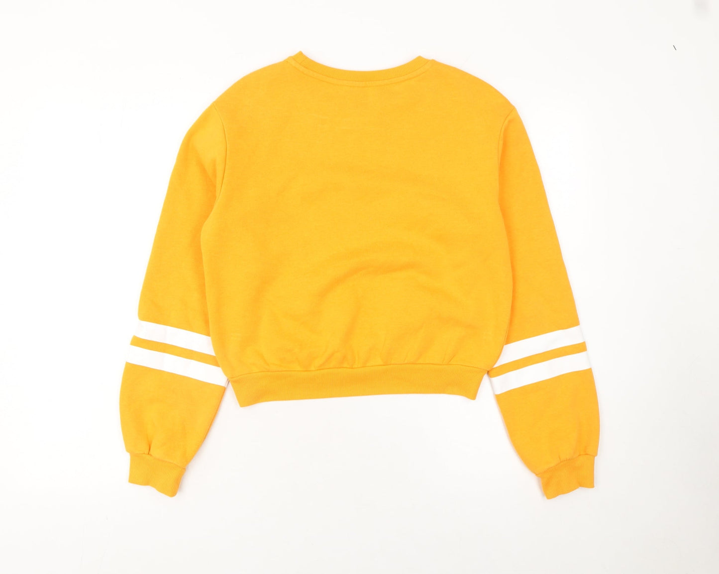 Womens UK Size XS H&M Yellow Pullover Sweatshirt
