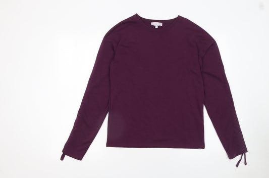 Womens UK Size 10 Red Herring Purple Pullover Sweatshirt