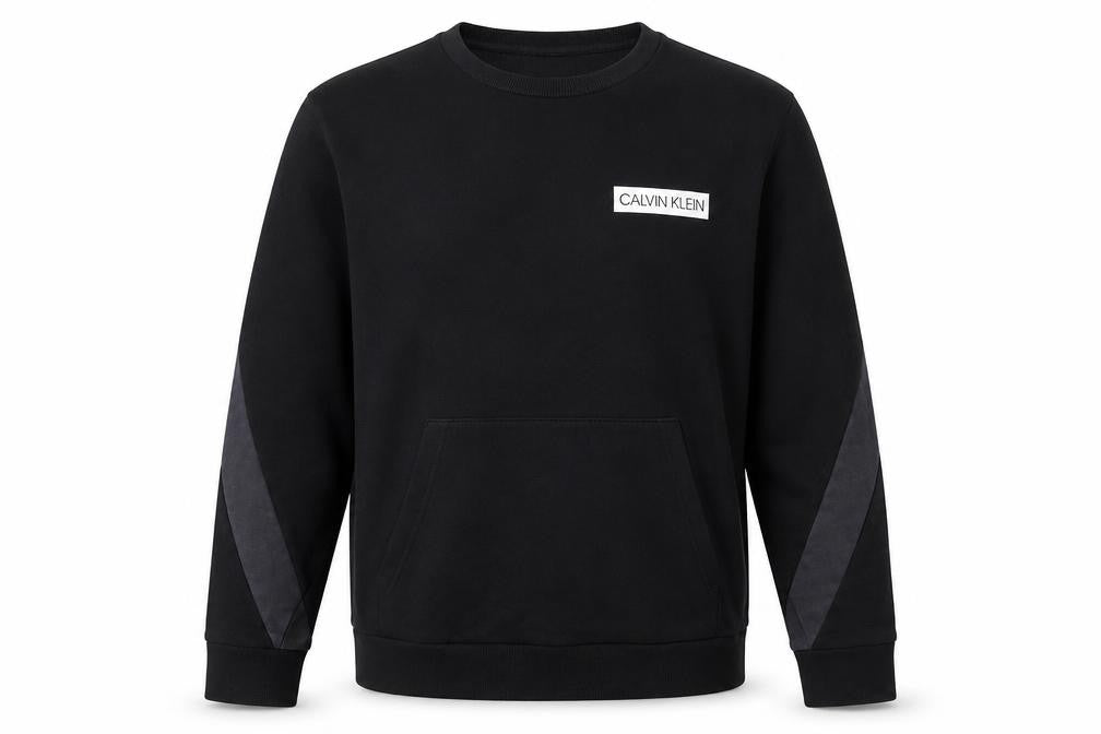 Mens UK Size M Calvin Klein Black Pullover Sweatshirt