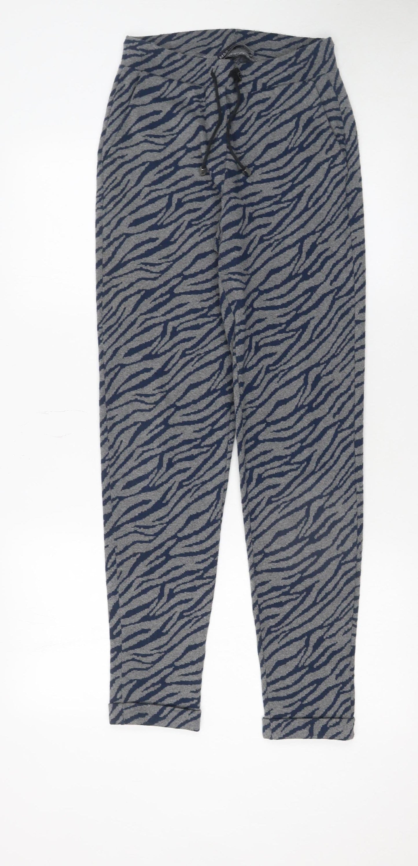 Womens UK Size 6 Marks and Spencer Regular Fit Jogger Grey Trousers