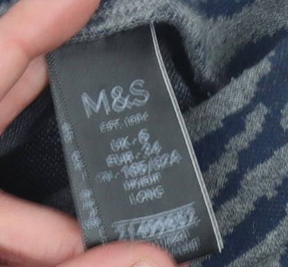 Womens UK Size 6 Marks and Spencer Regular Fit Jogger Grey Trousers
