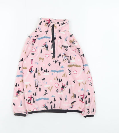 Teens UK Size 4 Aventure des Toiles Pink Basic Jacket