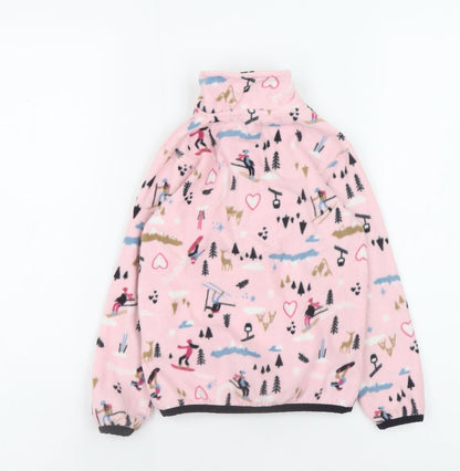 Teens UK Size 4 Aventure des Toiles Pink Basic Jacket
