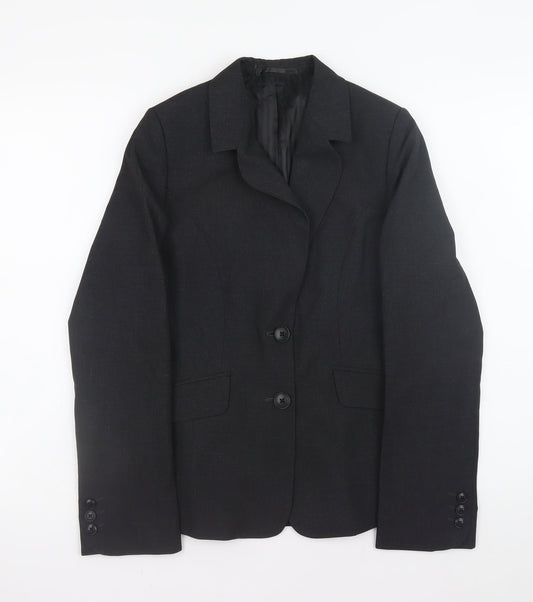 Womens UK Size 8 Everyone Collection Regular Grey Suit Jacket