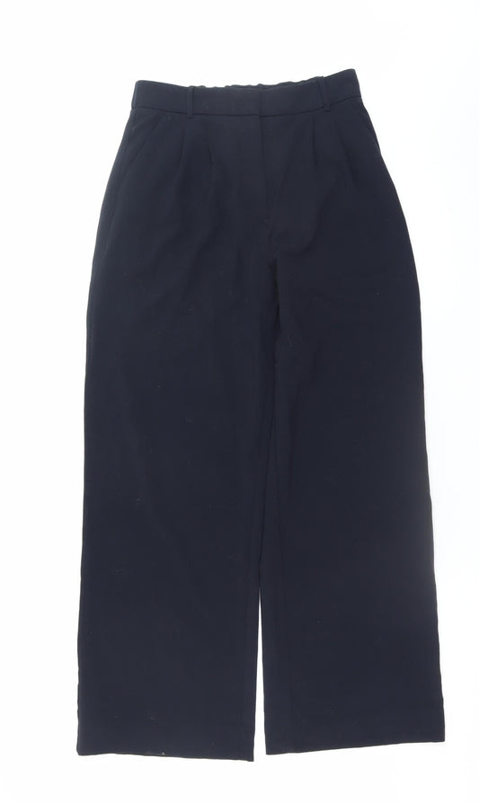 Womens UK Size 28 Abercrombie & Fitch Regular Fit Business Casual Workwear Black