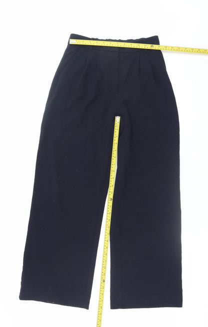 Womens UK Size 28 Abercrombie & Fitch Regular Fit Business Casual Workwear Black