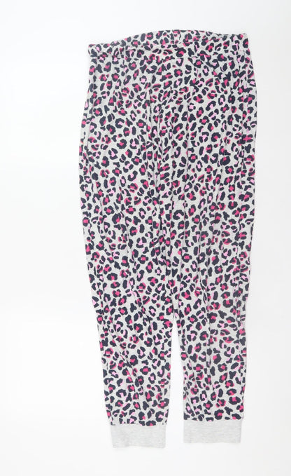 Dunnes Stores Women’s Multicoloured Leopard Print Pyjama Pants Size 8