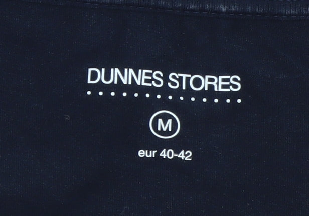 Womens UK Size 14 Dunnes Stores Blue Basic T-Shirt