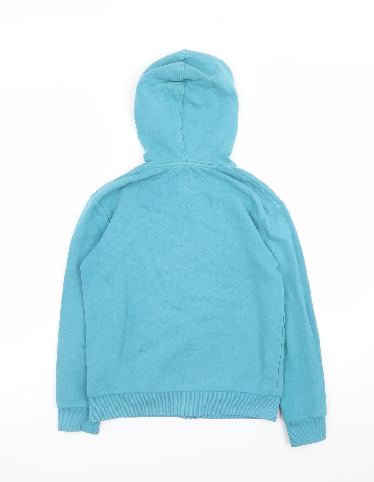 Boys UK Size 10 Years Okaidi Blue Full Zip Hoodie