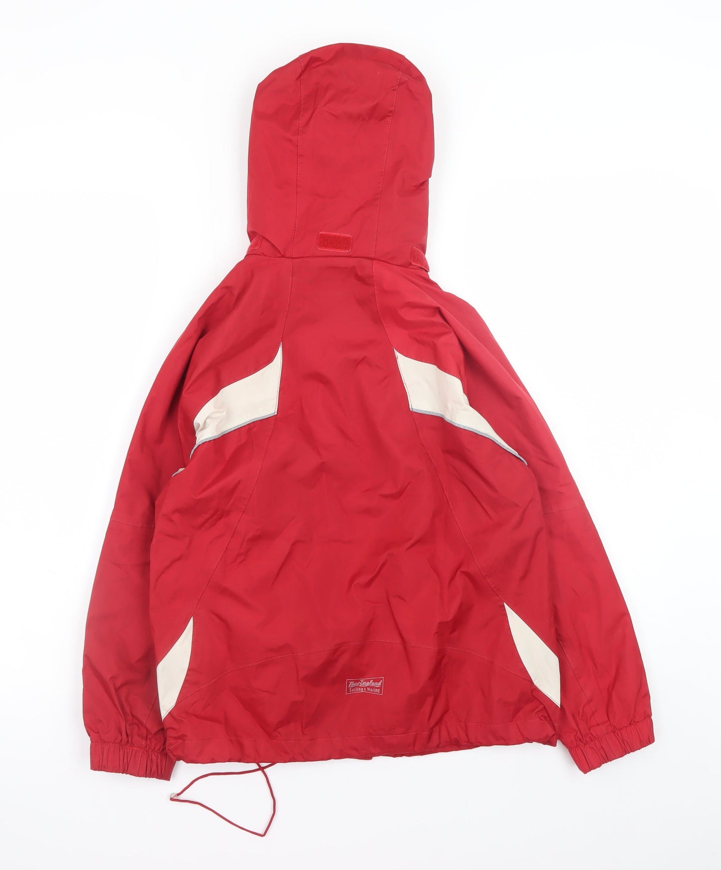 Mens UK Size M Outburst Red Windbreaker Coat