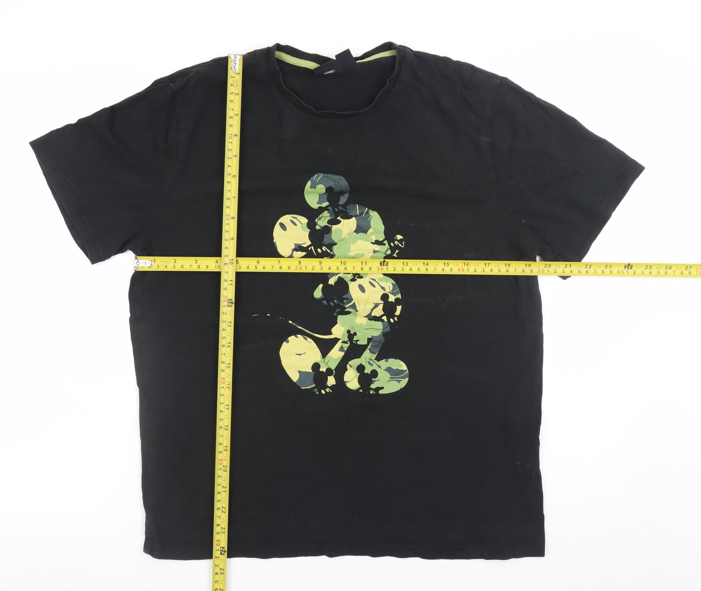 Womens UK Size L Disney Black Basic T-Shirt
