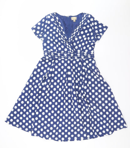 Womens UK Size 14 Lindy Bop Fit & Flare Dress