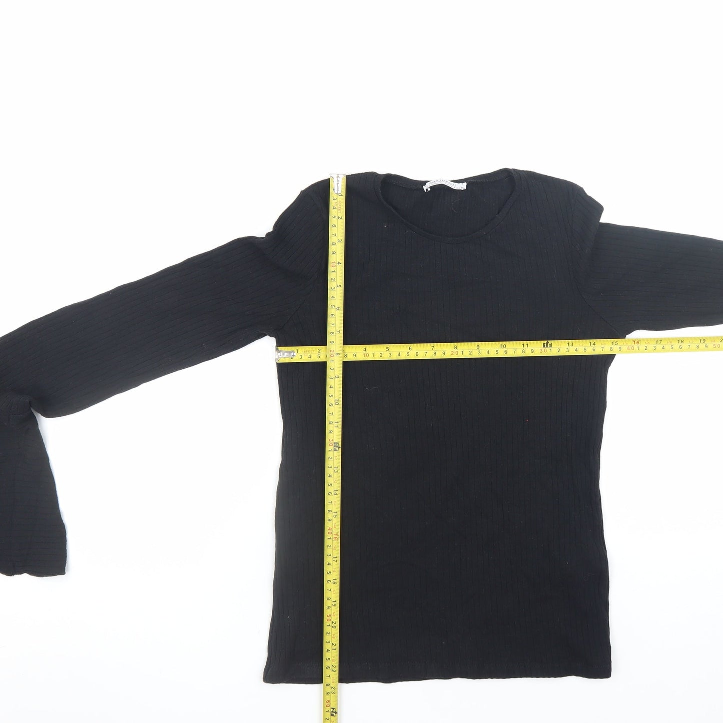 Womens UK Size S Zara Black Pullover Jumper