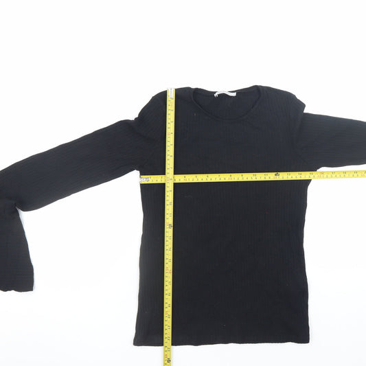 Womens UK Size S Zara Black Pullover Jumper