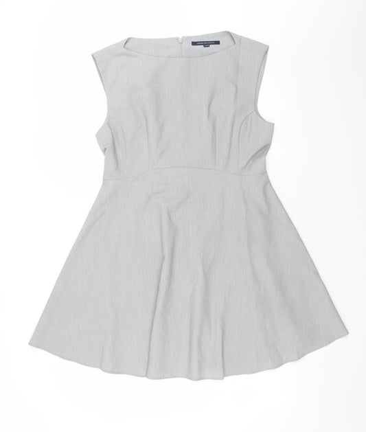 Womens UK Size 14 French Connection Fit & Flare Dress