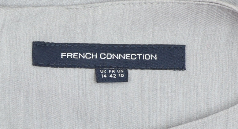 Womens UK Size 14 French Connection Fit & Flare Dress
