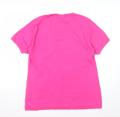 Womens UK Size 18 Rebelle by Pastunette Pink Basic T-Shirt