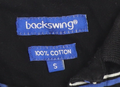 Mens UK Size S Backswing 100% Cotton Polo Shirt