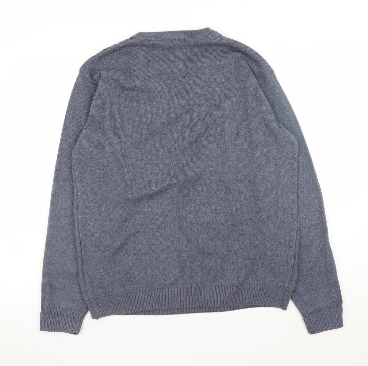 Mens UK Size S Dunnes Blue Pullover Jumper