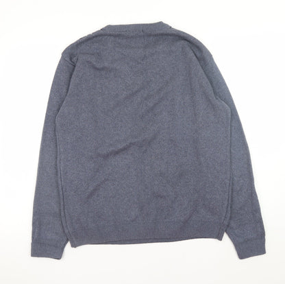 Mens UK Size S Dunnes Blue Pullover Jumper