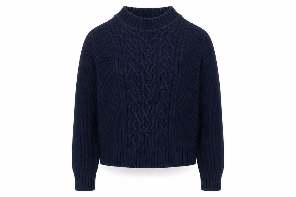 Womens UK Size 12 Marks and Spencer Blue Pullover Jumper