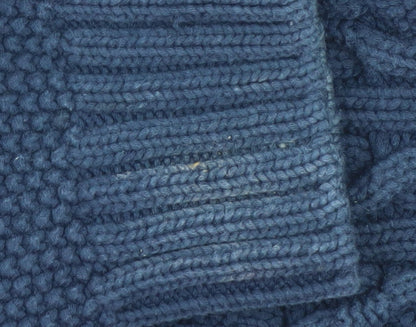 Womens UK Size 12 Marks and Spencer Blue Pullover Jumper