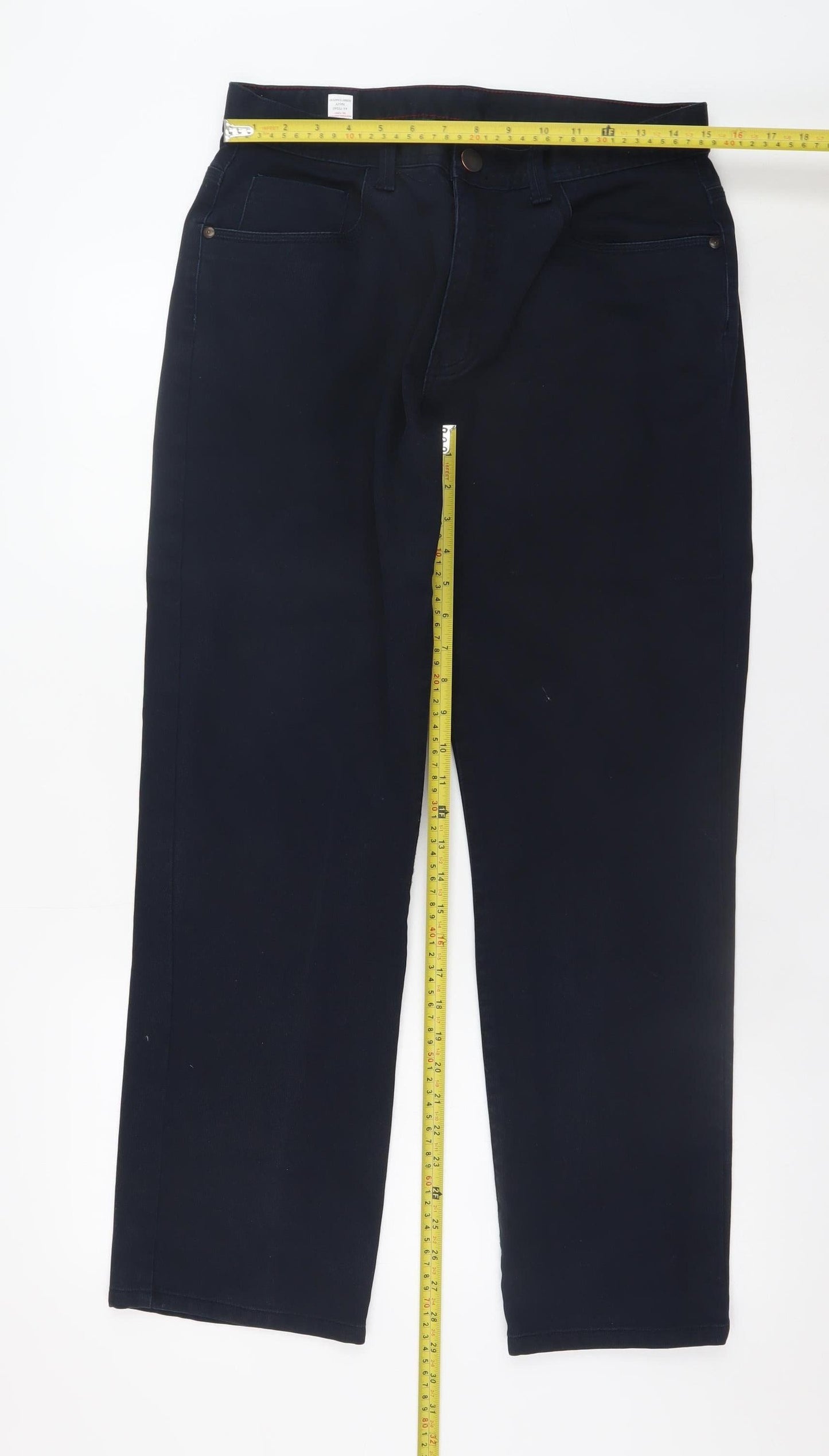 Mens UK Size 32 in St Bernard Regular Fit Chino Blue Trousers