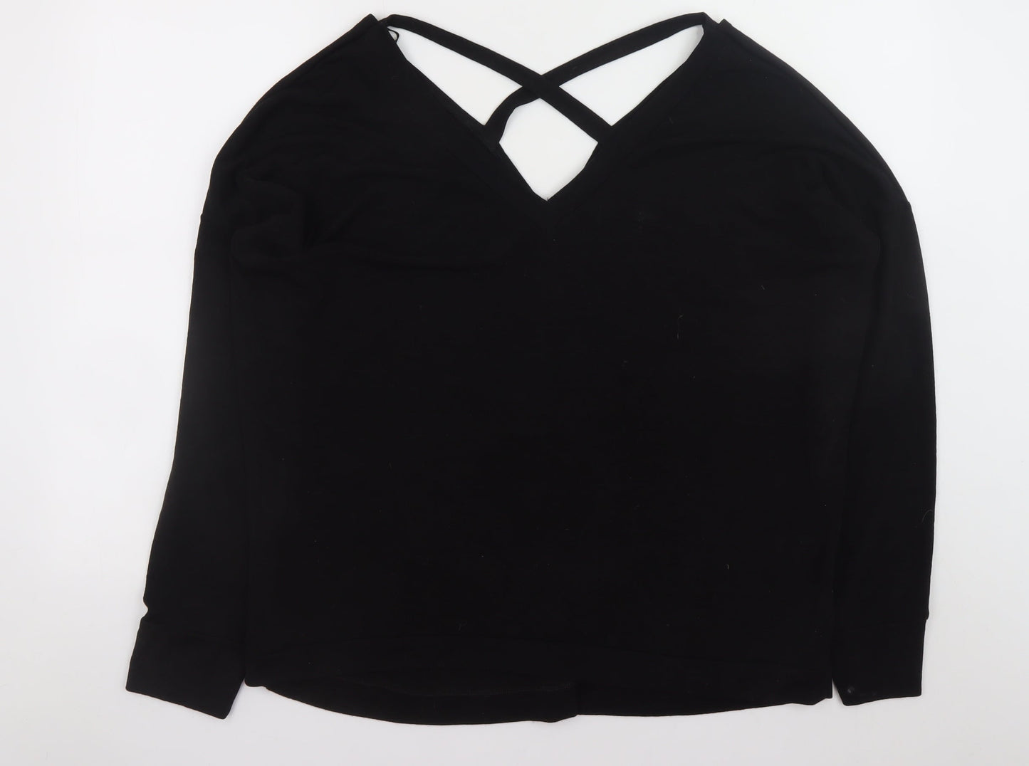 Womens UK Size 18 River Island Black Pullover Jumper
