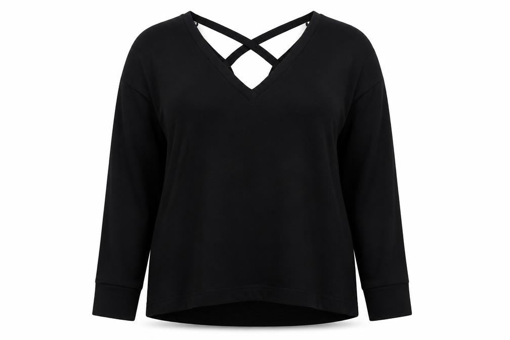 Womens UK Size 18 River Island Black Pullover Jumper