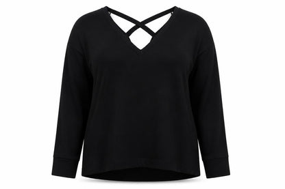 Womens UK Size 18 River Island Black Pullover Jumper