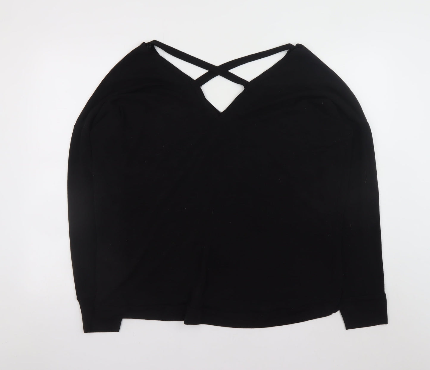 Womens UK Size 18 River Island Black Pullover Jumper