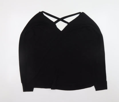 Womens UK Size 18 River Island Black Pullover Jumper