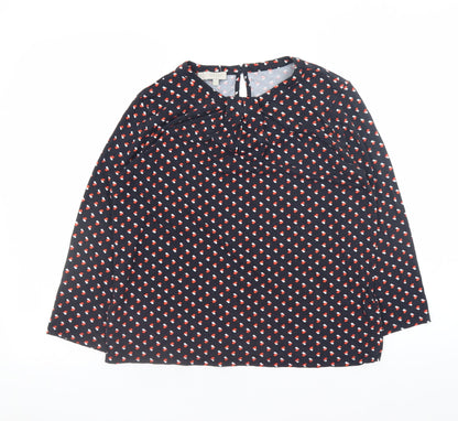 Womens UK Size M Hobbs Multicoloured Basic Blouse