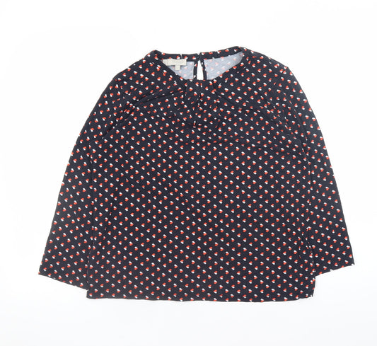 Womens UK Size M Hobbs Multicoloured Basic Blouse