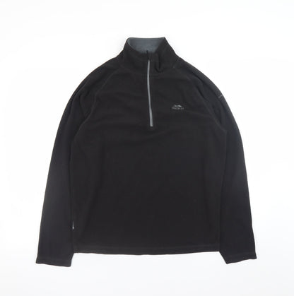 Mens UK Size S Trespass Black Pullover Sweatshirt