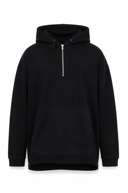 Mens UK Size M ASOS Black Pullover Hoodie