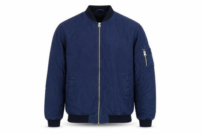Mens UK Size L 1975 Original Denim Blue Bomber Jacket