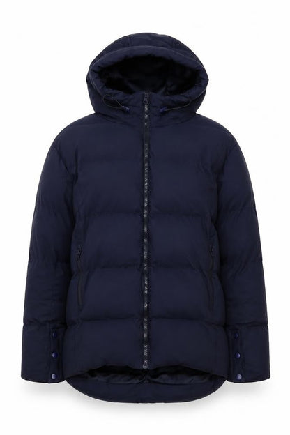 Womens UK Size 10 Missguided Blue Puffer Jacket