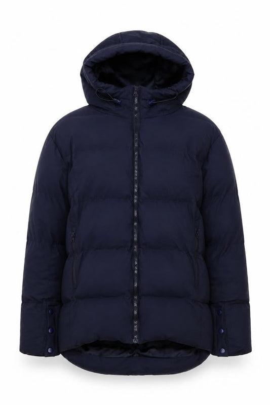 Womens UK Size 10 Missguided Blue Puffer Jacket