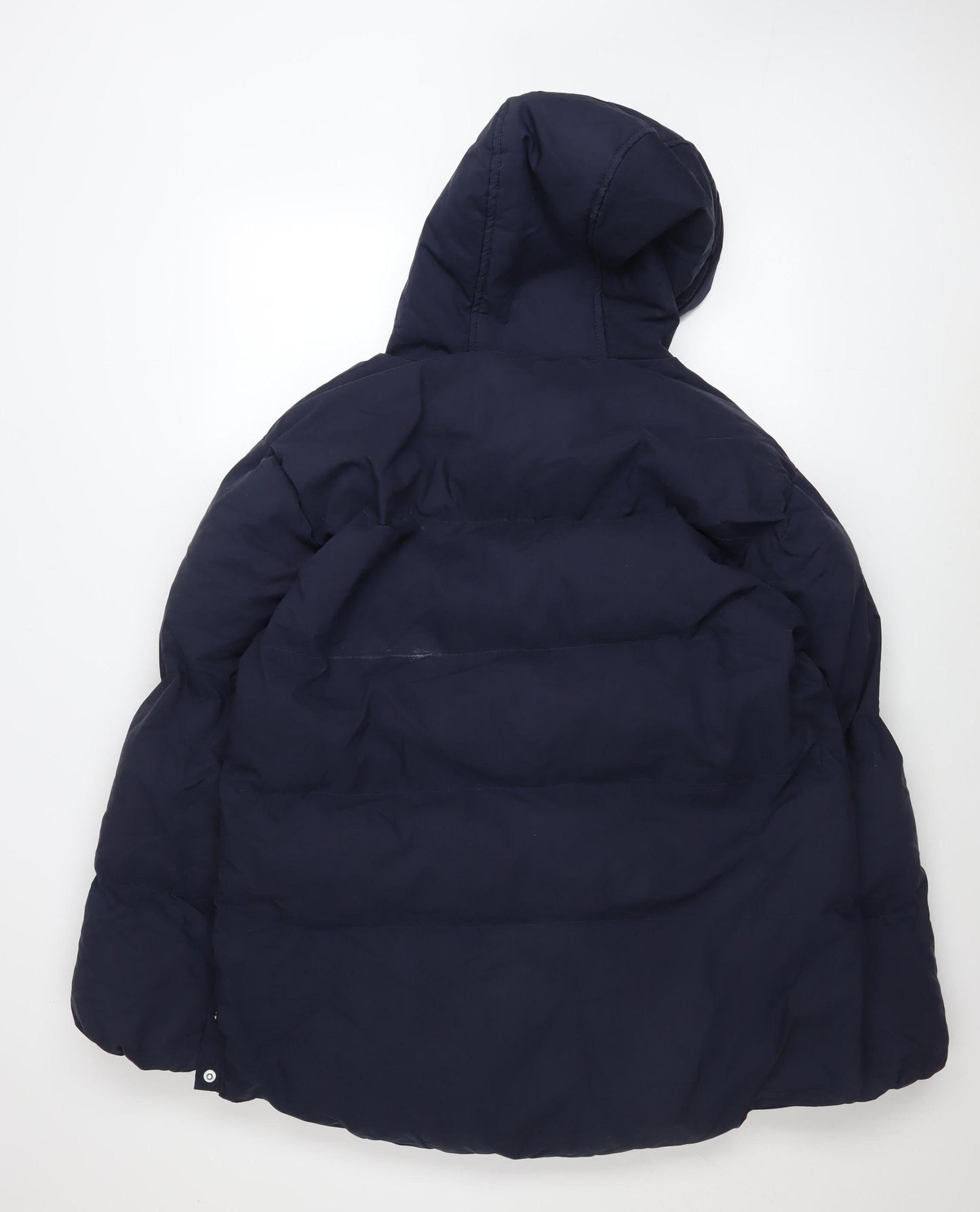 Womens UK Size 10 Missguided Blue Puffer Jacket