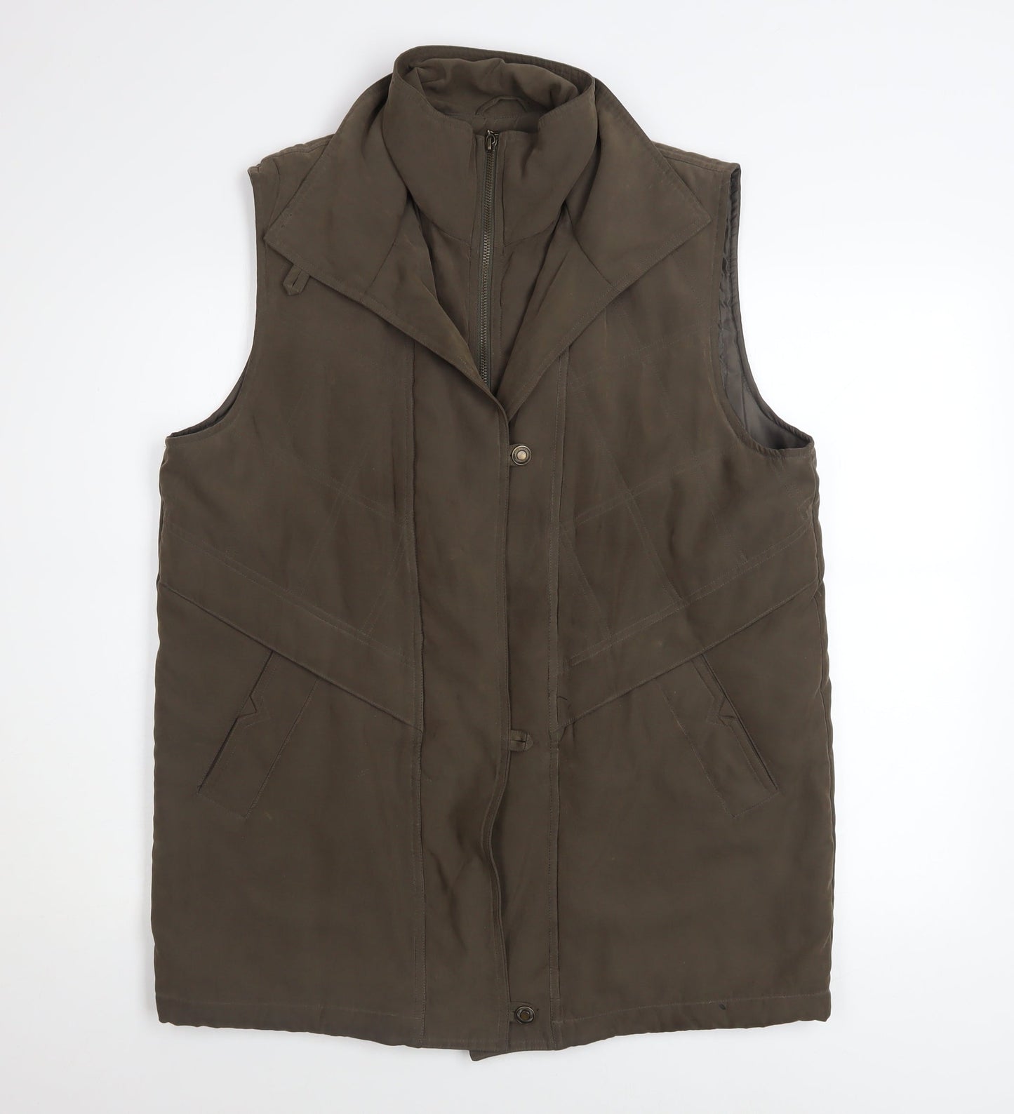 Mens UK Size L d.e.c.k. by Decollage Brown Bodywarmer