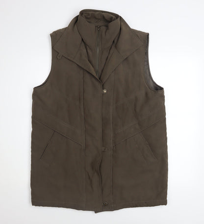 Mens UK Size L d.e.c.k. by Decollage Brown Bodywarmer