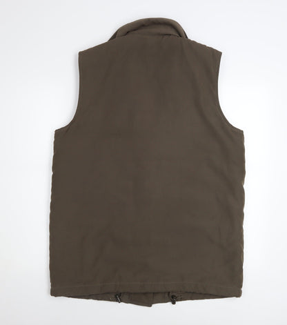 Mens UK Size L d.e.c.k. by Decollage Brown Bodywarmer