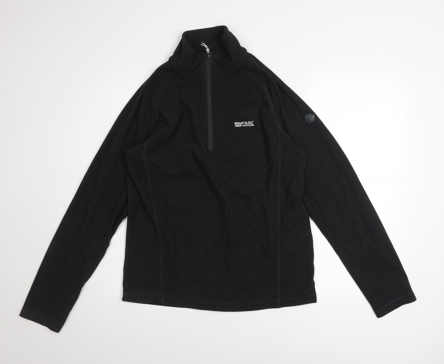 Mens UK Size M Regatta Black Pullover Sweatshirt