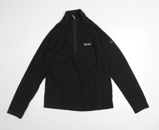 Mens UK Size M Regatta Black Pullover Sweatshirt