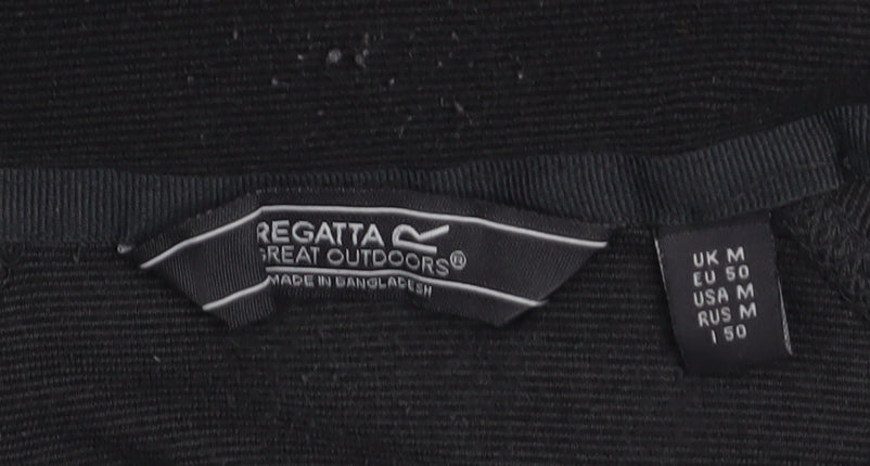 Mens UK Size M Regatta Black Pullover Sweatshirt